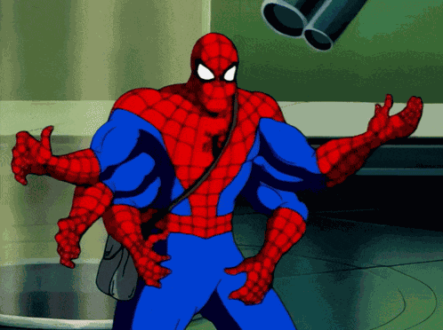 Spider Man Webs GIF