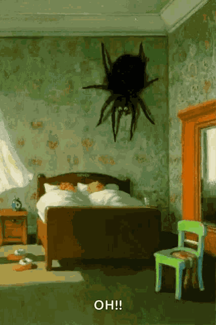 Spider Scary GIF