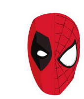 Spiderman Deadpool Sticker