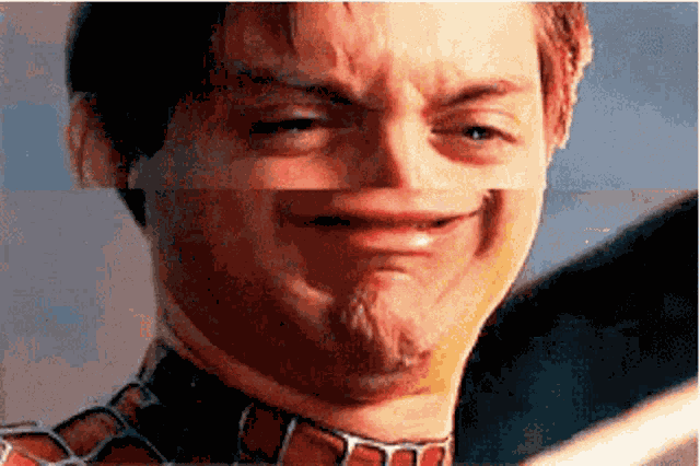 Spiderman Guh GIF