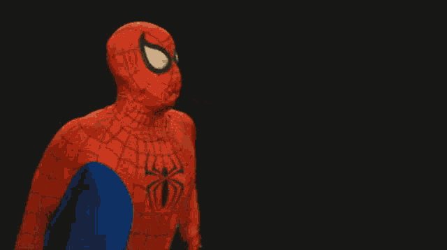 Spiderman Vomiting GIF