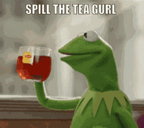 Spill The Tea Gurl GIF