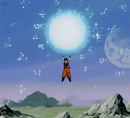 Spirit Bomb Reverse GIF