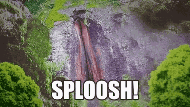 Sploosh Waterfalls GIF