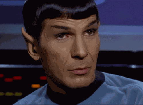 Spock Eyebrows GIF