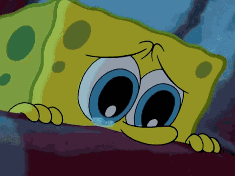 Sponge Bob Crying GIF