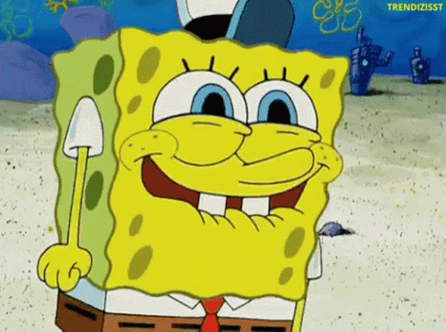 Spongebob Cant Wait GIF