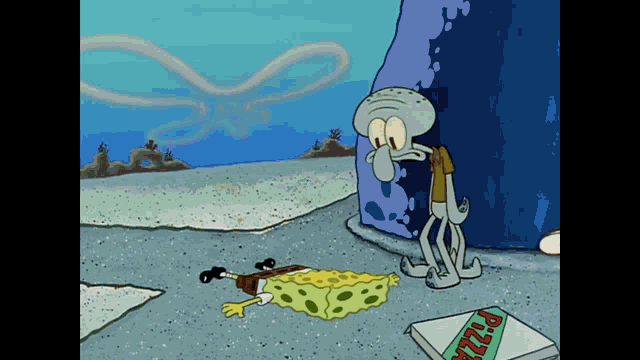 Spongebob Crying GIF