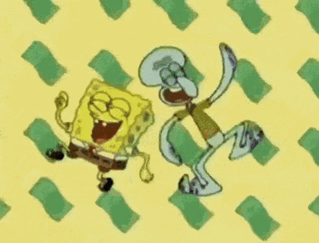 Spongebob Happy GIF