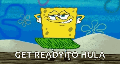 Spongebob Hula Dance GIF