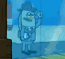 Spongebob Knocking GIF