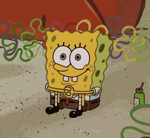 Spongebob Laughing GIF