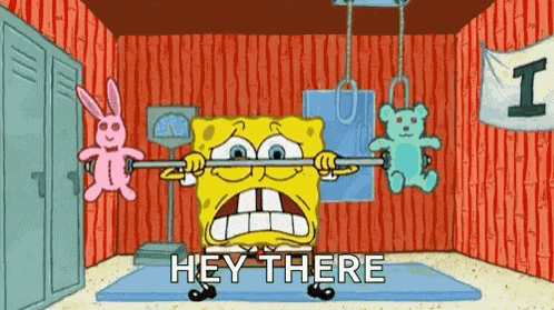 Spongebob Lifting GIF