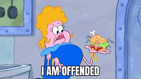 Spongebob Meme Lady Upturn GIF