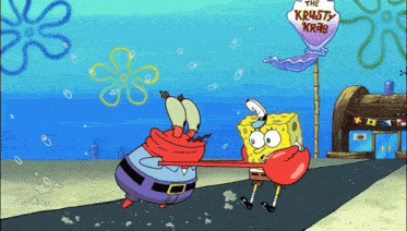 Spongebob Mr Krabs GIF