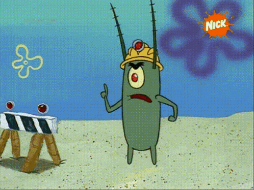 Spongebob Plankton GIF