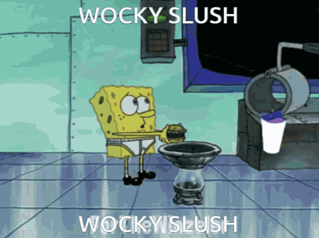 Spongebob Slush GIF