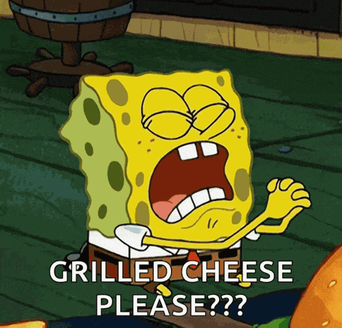 Spongebob Squarepants Begging GIF