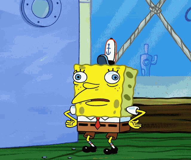 Spongebob Squarepants Chicken Dance GIF