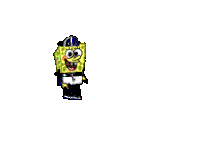 Spongebob Squarepants Dance Sticker