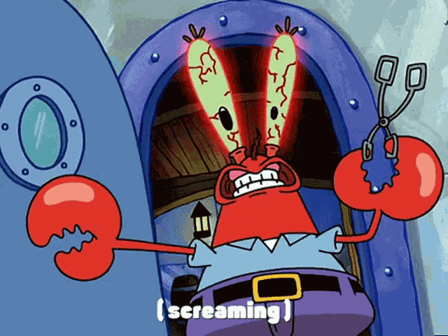 Spongebob Squarepants Krab Borg GIF