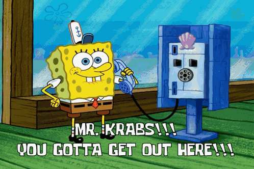 Spongebob Squarepants Mr Krabs GIF