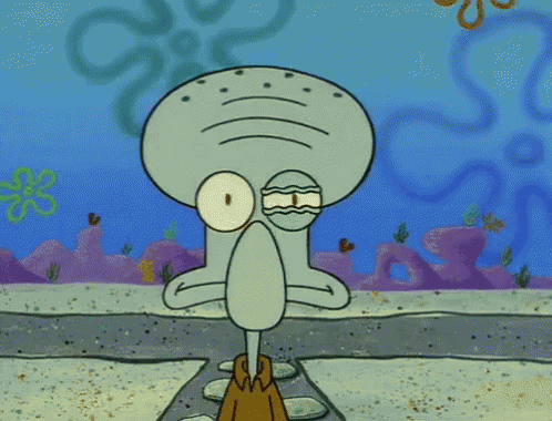 Spongebob Squarepants Squidward GIF