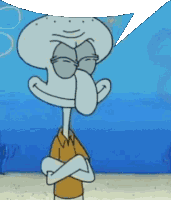 Spongebob Squidward Sticker