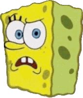 Spongebob Wtf Sticker