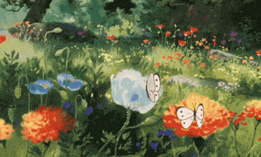 Spring Butterfly GIF