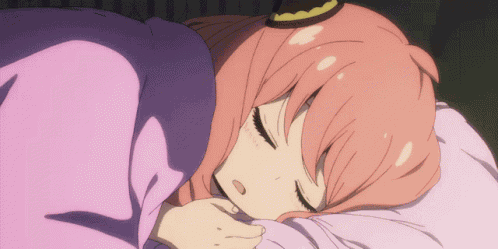 Spy X Family Anya Sleeping GIF