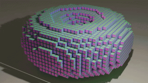 Square Donut GIF