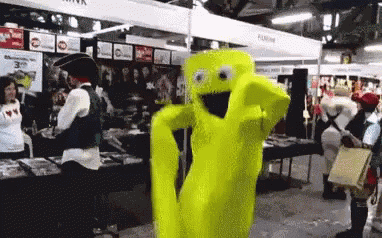 Squiggle Wild One Balloon Man GIF