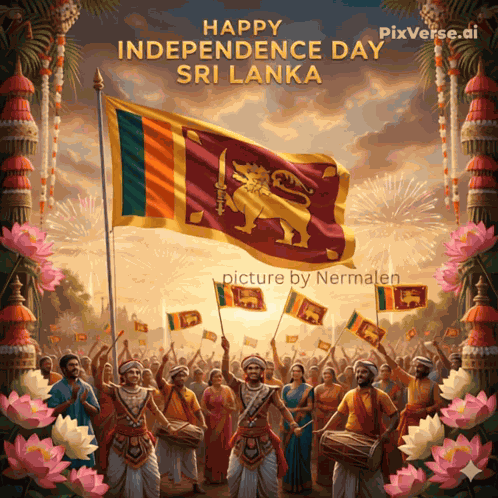 Srilanka Independence GIF