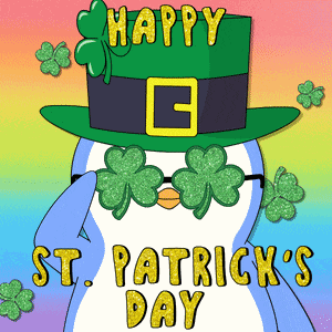 St Paddys Day Clovers GIF