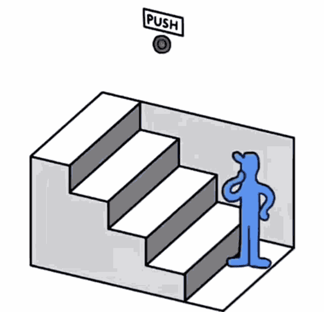 Stair Illusion GIF