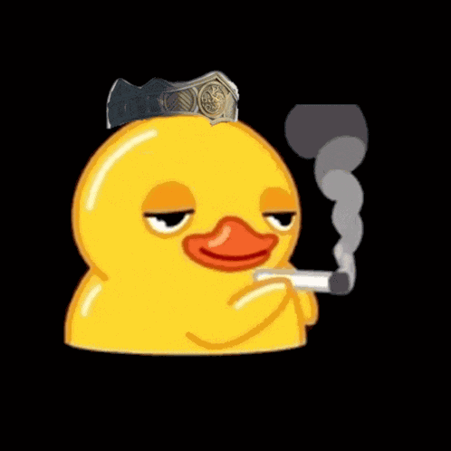 Stan Twitter Duck GIF