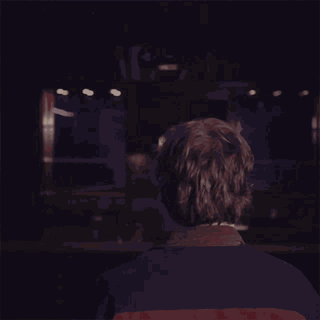 Standing On Stage Erik Button GIF