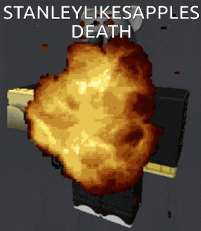Stanleylikesapples Explosion GIF