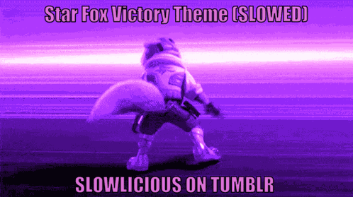 Star Fox Mccloud Slowlicious GIF
