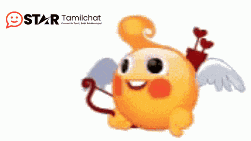 Star Tamil Chat Heart GIF