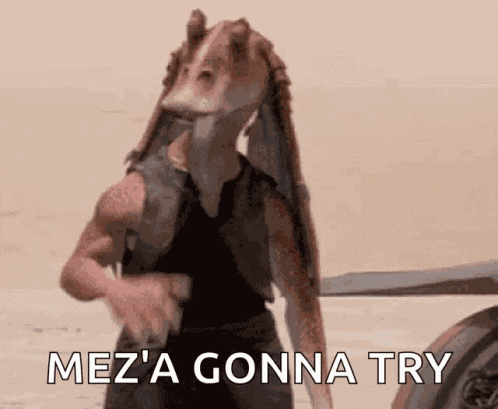 Star Wars Jar Jar Binks GIF