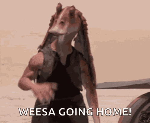 Star Wars Jar Jar Binks GIF