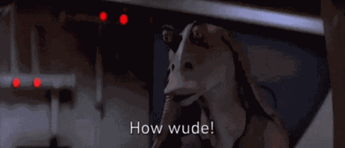 Star Wars Jar Jar Binks GIF