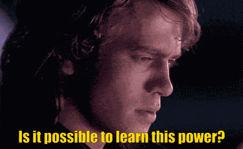 Star Wars Possible To Learn This Power GIF