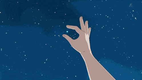 Starry Night Stars GIF