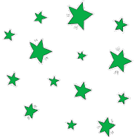 Stars Estrellas Sticker
