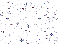 Stars Galaxy Sticker