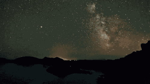 Stars Night GIF