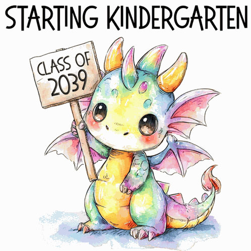 Starting Kindergarten Back To School GIF